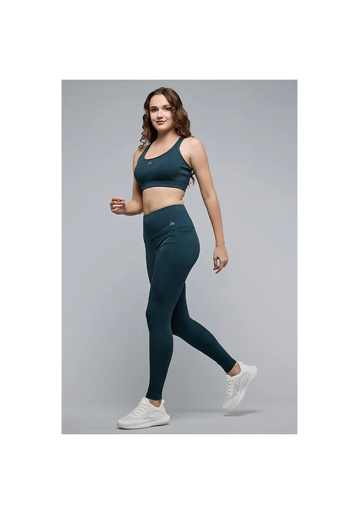 R&b Solid Leggings with Elastic Waist