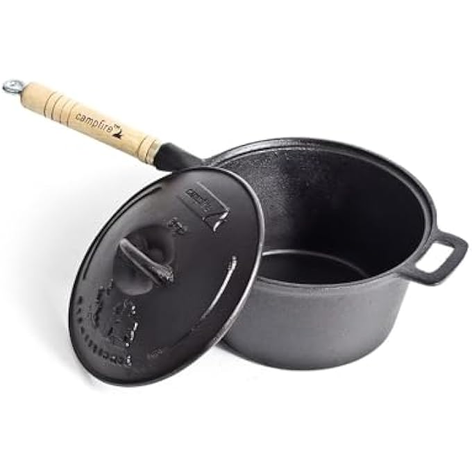 Oztrail Saucepan Cast Iron 3 Quart