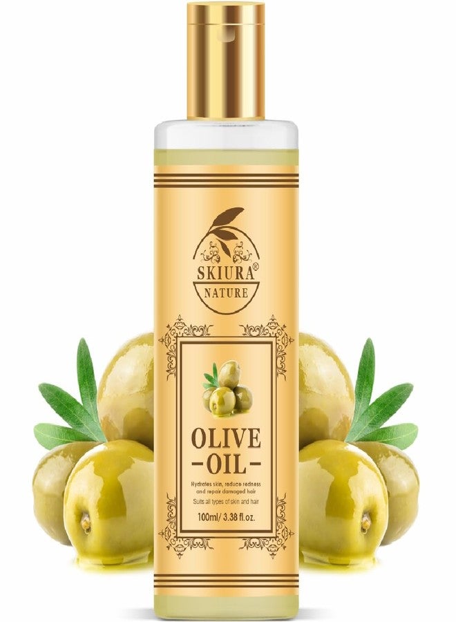 Skiura nature Olive Oil Jaitun Ka Tail For Skin, Hair, Stretch Marks Clear & Massage (100 ml) - Image 1