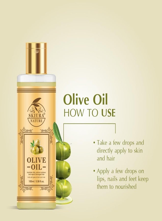 Skiura nature Olive Oil Jaitun Ka Tail For Skin, Hair, Stretch Marks Clear & Massage (100 ml) - Image 4