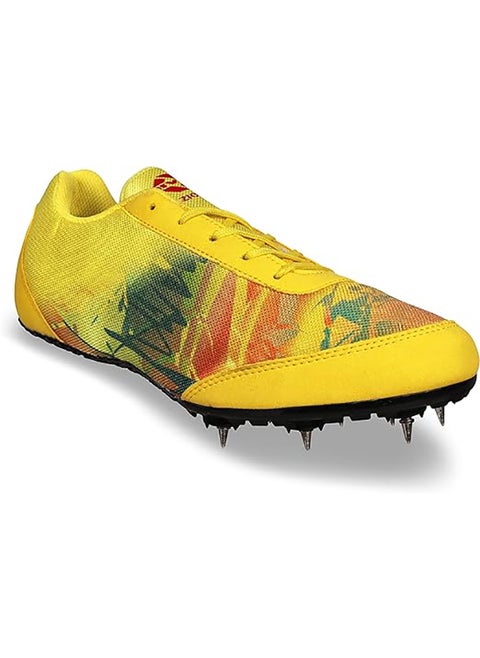 Zion Spikes Running Shoes | For Running, Jogging, Training, Gym | Breathable Mesh | Comfortable | Cushion | Light Weight