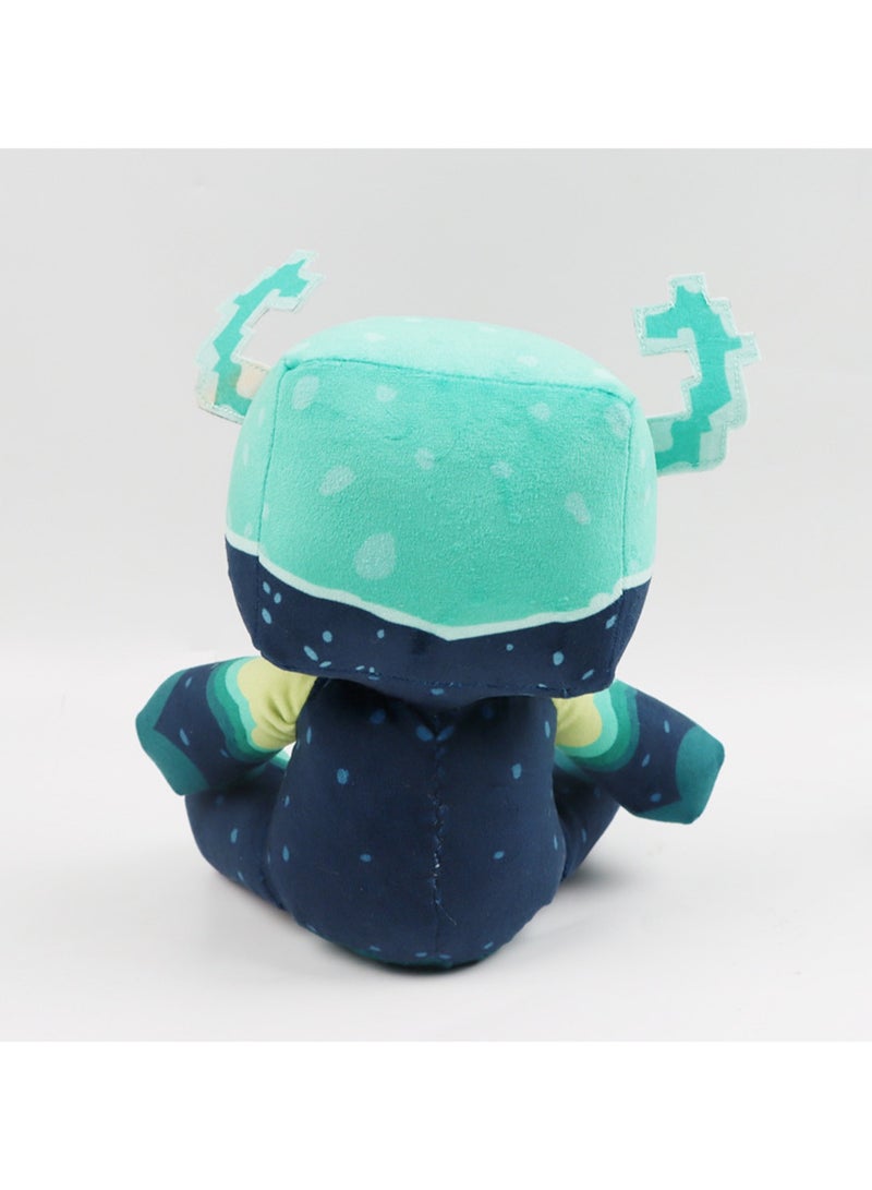 25 CM Cute Game Characters Cube Man Plush Toy Soft Stuffed Doll For Girls And Boys All Ages Gift - Image 3