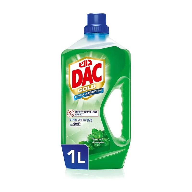 Dac Gold Cleaner And Disinfectant Liquid With Insect Repellent Effect- 1Ltr