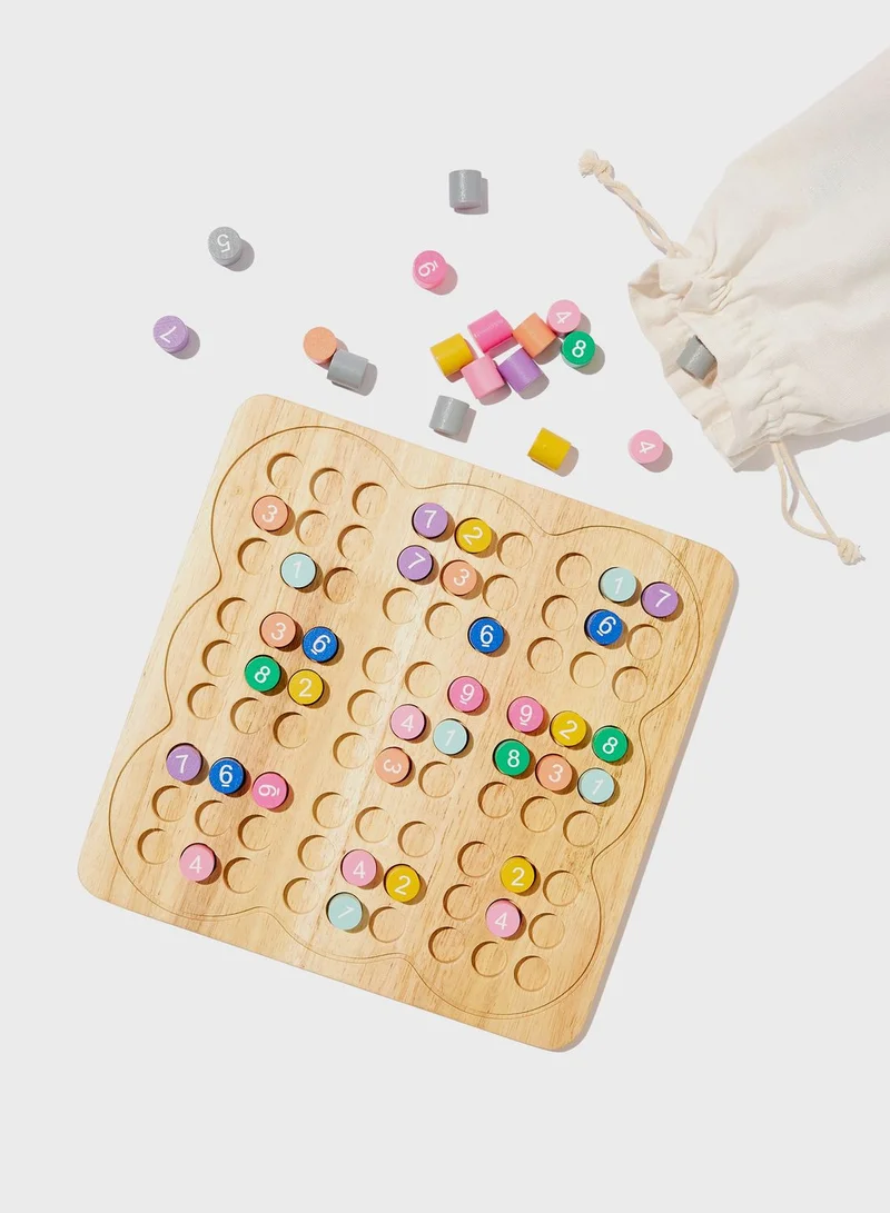 Typo Wooden Sudoku