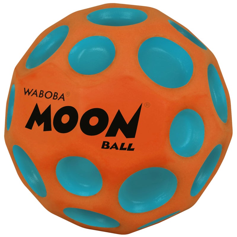 Waboba Moon Ball Martian Moon Hyper Bouncy Ball All Ages Extreme Bounce and Fun Super High Bouncing Ball Perfect for Active Play and Outdoor Games Orange - Image 2