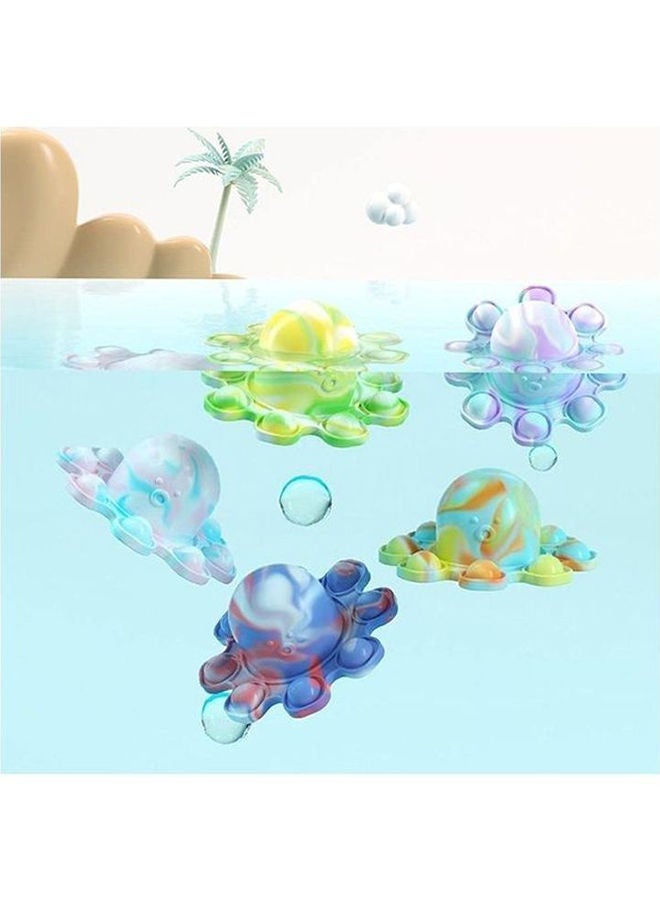NIBEMINENT Push Bubble Sensory Octopus Double-Sided Flip Design Decompression Toy - Image 2