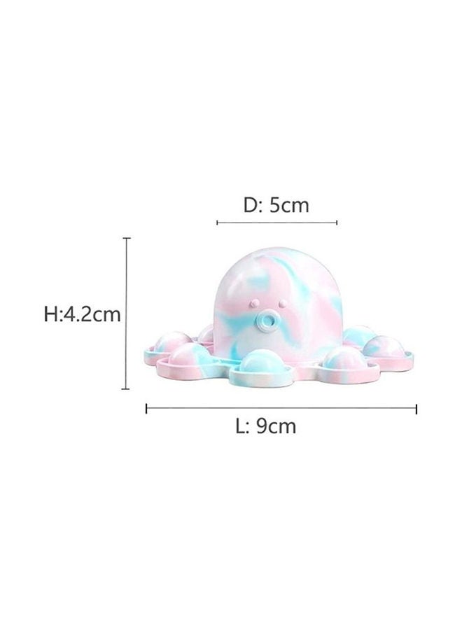 NIBEMINENT Push Bubble Sensory Octopus Double-Sided Flip Design Decompression Toy - Image 3