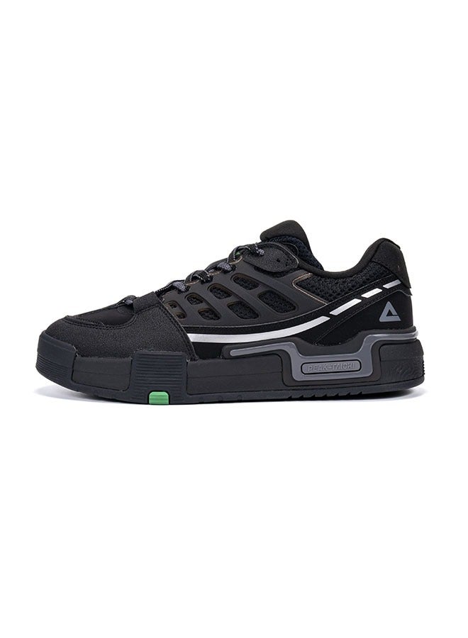 PEAK Men's Retro Culture Tai-Chi Shoes - All Black  - Image 1