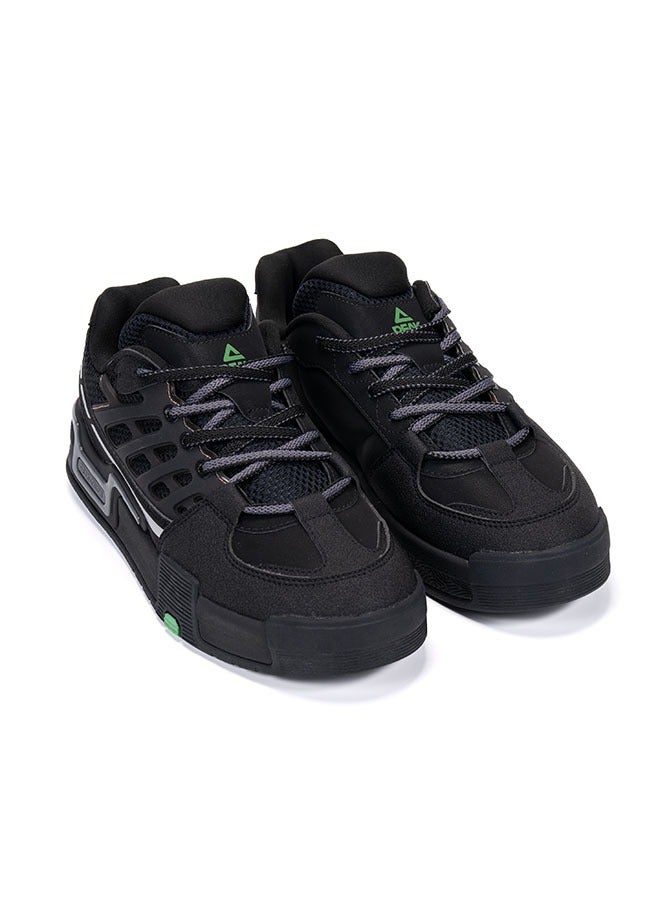 PEAK Men's Retro Culture Tai-Chi Shoes - All Black  - Image 4