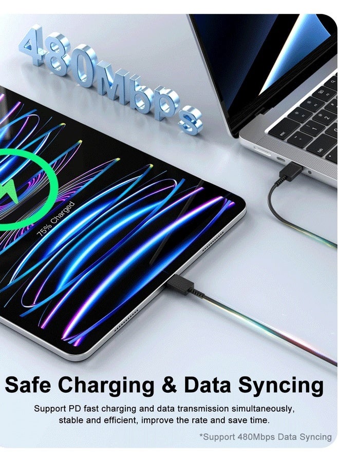 غولو شاحن سريع 45 وات، شاحن فائق السرعة متوافق مع Galaxy S25 Ultra/S25/S24 Ultra/S24/S23/S22/S21/Z Fold Z Flip 6 5 4/Galaxy Tab A9+ S10 Ultra S9 A9 S8 S7 Type C شحن فائق السرعة أبيض - Image 4