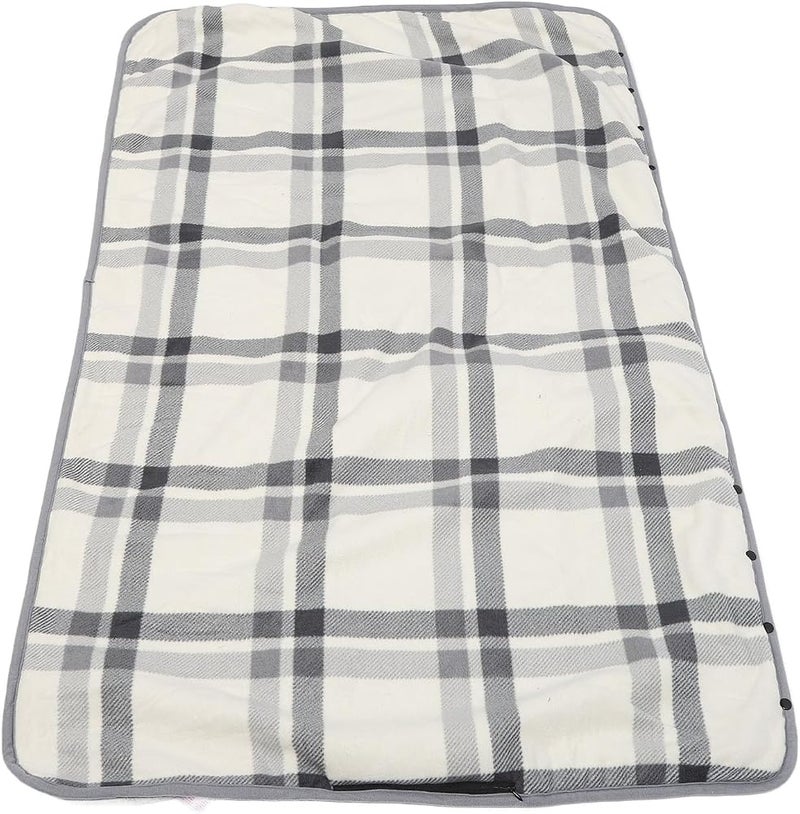 TOPINCN Heated Shawl USB Blanket 3 Speed Timing Warm Electric Heating Blanket for Travelers - Image 2