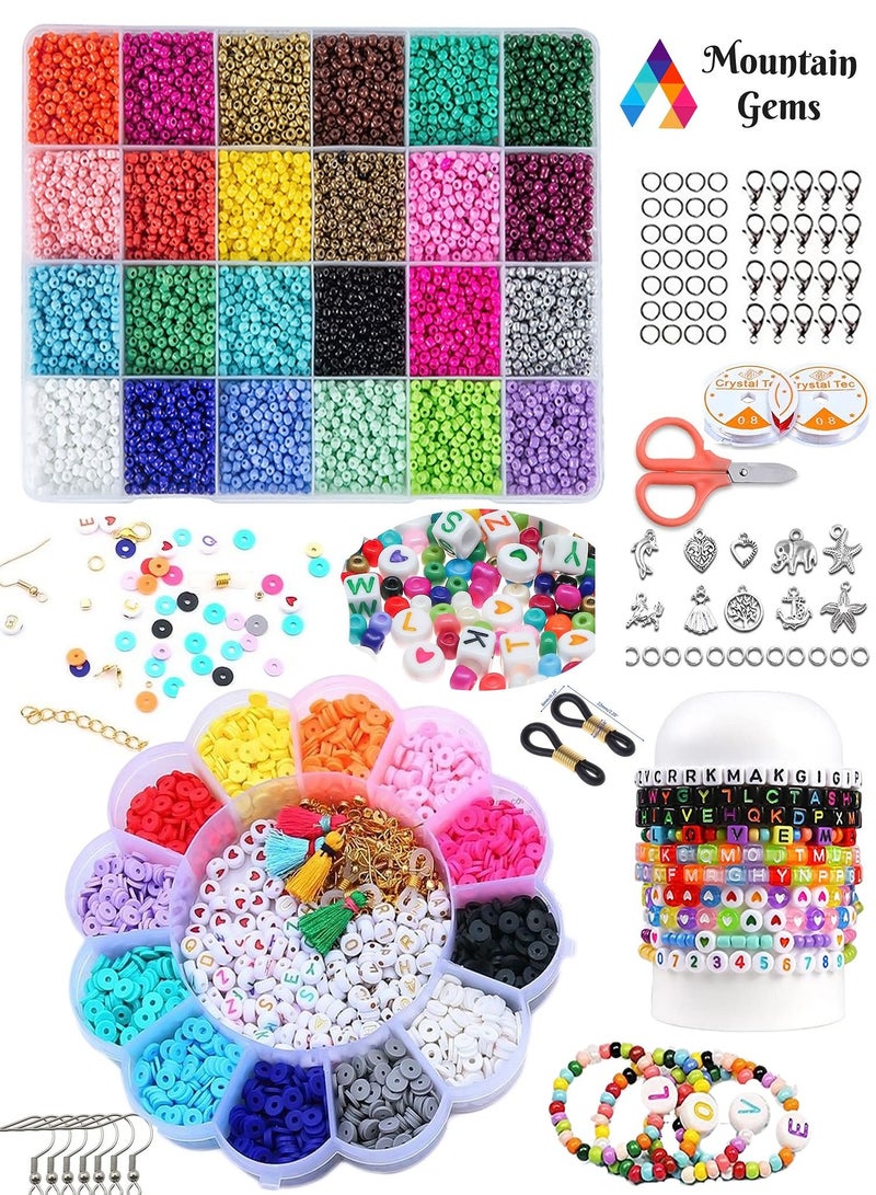 Mountain Gems Premium beads kit for jewelery making - Image 1