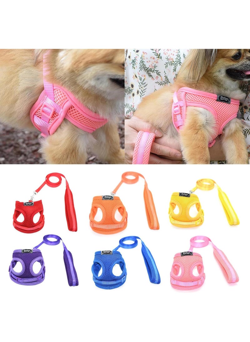 GGOOT Adjustable Pet Chest Back Traction Rope Soft Out Walking Dogs Rope Breathable Pet Harness for Dogs Pet Product - Image 2