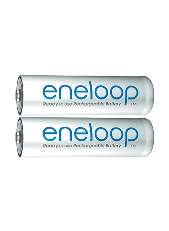 Panasonic 2000 mAh Pack of 8 Reachargable Battery White - Image 3