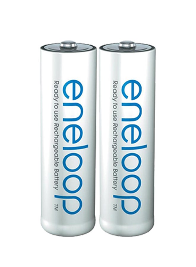 Panasonic 2000 mAh Pack of 8 Reachargable Battery White - Image 2