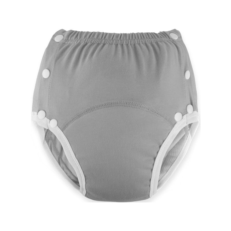Generic Cotton Adult Incontinence Underwear Washable Grey 