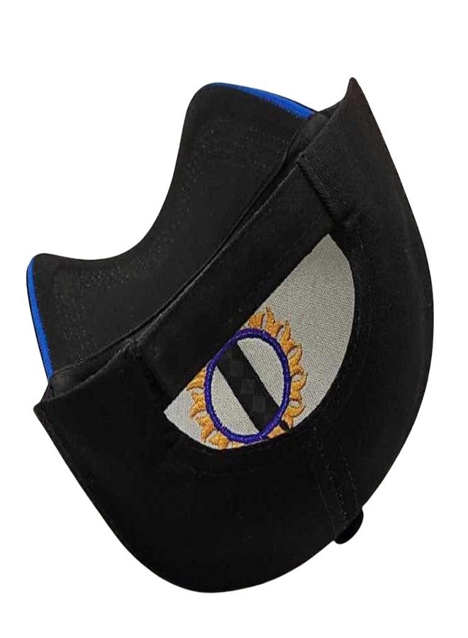 FASHOLIC Unisex Mens Cap with Adjustable Buckle Caps Men for All Sports Cricket Caps for Men Women Fans Sports Caps (Black) - Image 2