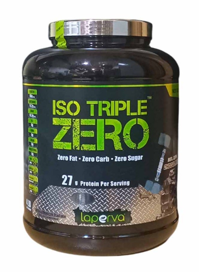 Laperva LAPERVA ISO TRIPLE ZERO BELGIAN CHOCOLATE 58 SERVINGS 1.82 KG - Image 1
