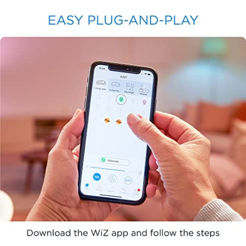 مصباح طاولة LED ذكي محمول من Connected Hero v2، مزود بتقنية WiFi، 16 مليون لون، متوافق مع Alexa وGoogle Home Assistant، لا يتطلب محورًا - Image 5