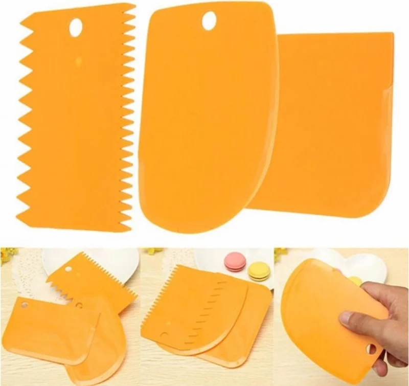 Proithalat Proimport Dough Shaper Cutter Scraper Pastry Cake Decorating Set