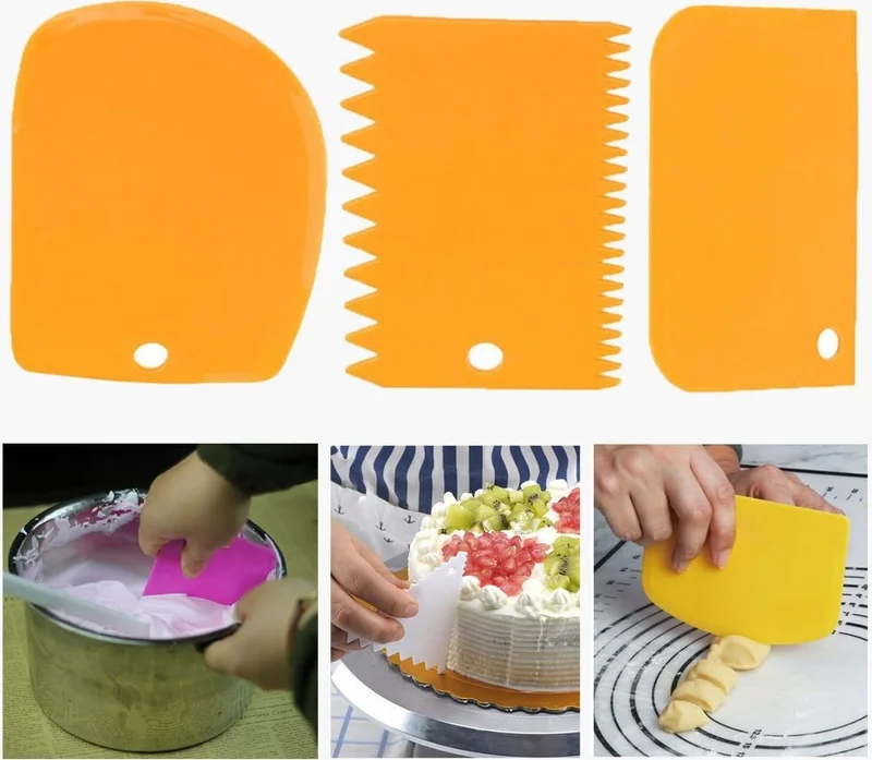 Proithalat Proimport Dough Shaper Cutter Scraper Pastry Cake Decorating Set