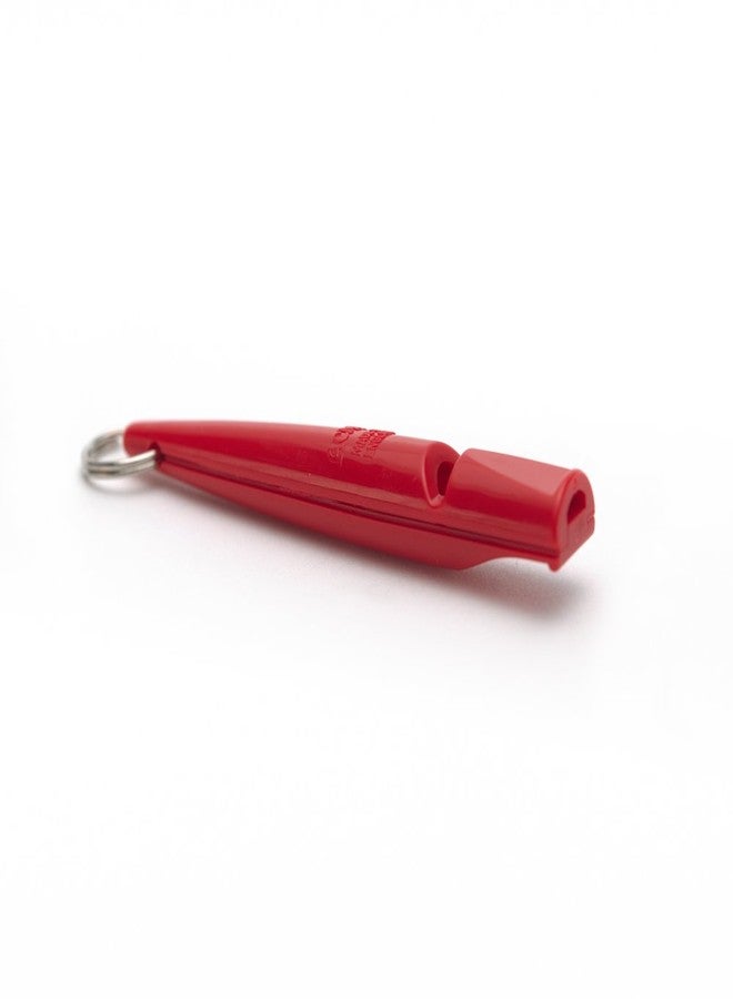 ACME 210.5 Professional Dog Training Whistle with Lanyard. BPA-Free Plastic. 90 dBA. Standardized 5700Hz Frequency for Smaller Dogs. Weatherproof. Made in The UK (Carmine Red/Black) - Image 3