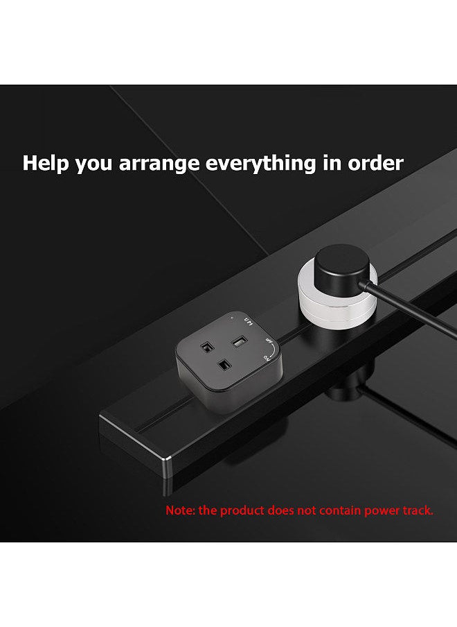 Generic - Track Sockets Power Track Socket Outlet Electric Mobile Track Socket Power Track Adapter for Office Kitchen and Living Room - Image 1