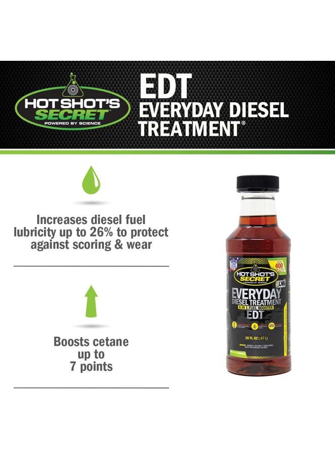 Hot Shot's Secret HSSEDT16Z Everyday Diesel Treatment - 16 fl. oz. - Image 2