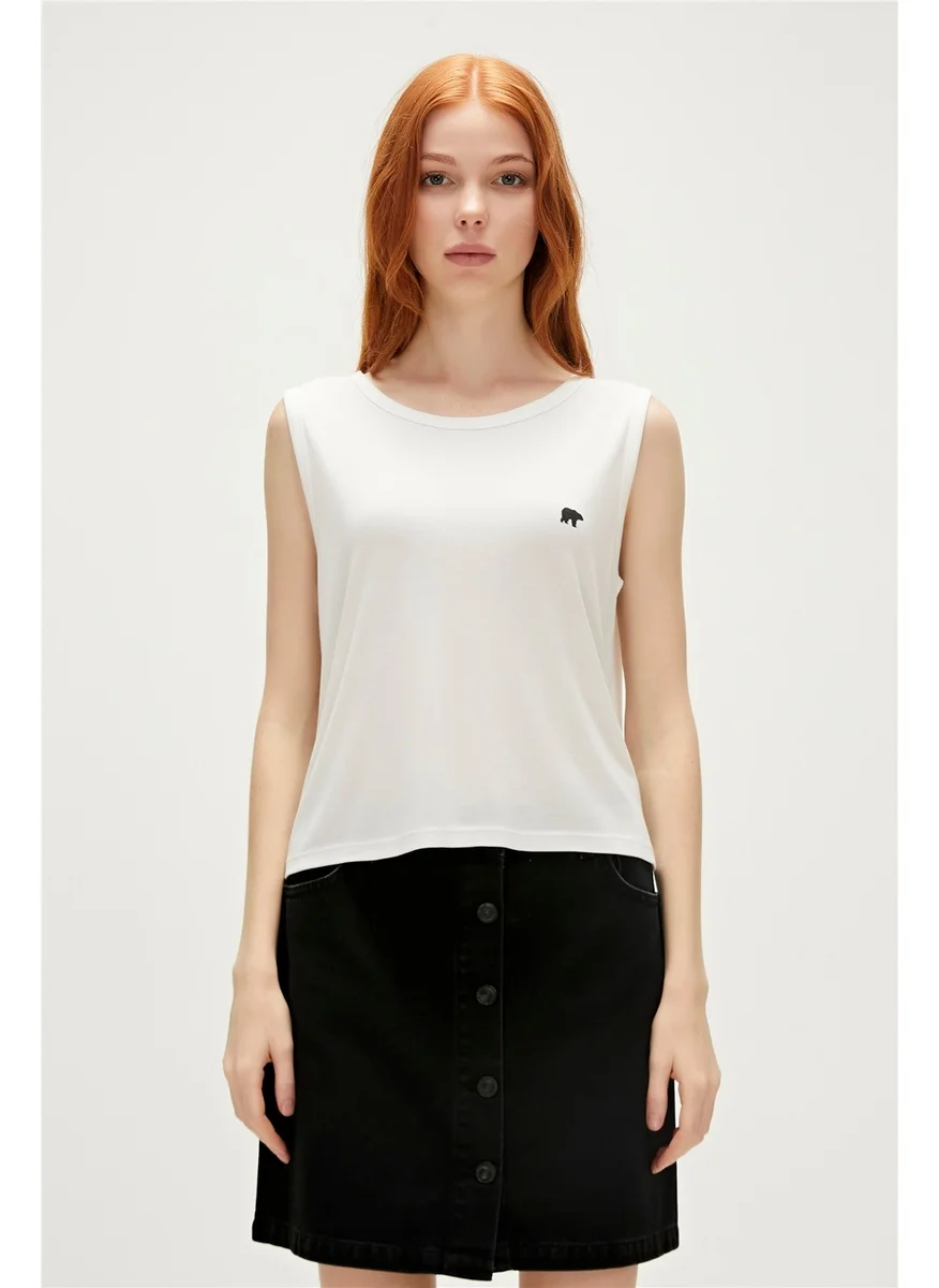 باد بير Halle Tank Top White