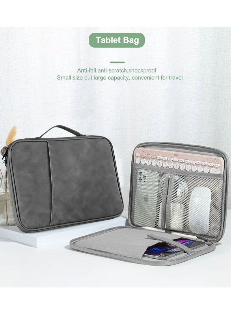 KHAJUL 35*25.5*3CM Laptop Sleeve Case, Protective Bag for Dell Latitude 13/Inspiron 13, Acer HP Lenovo ASUS Chromebook, Notebook Bag with Pocket, Water-Resistant (Black) - Image 3