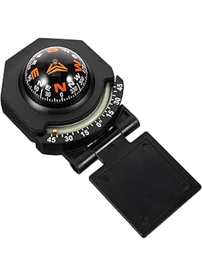 Kisangel Portable Ball Compass for Car Dashboard Boat Travel Easy Navigation Reliable Direction Guidance - Image 1