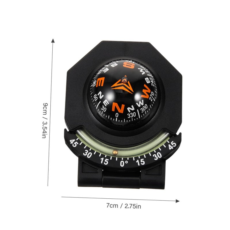 Kisangel Portable Ball Compass for Car Dashboard Boat Travel Easy Navigation Reliable Direction Guidance - Image 3