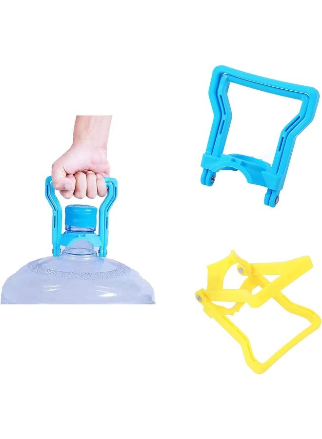Generic Target Traders Drinking Water Bottle Handle (5 Gallon Blue + Yellow)  - Image 2