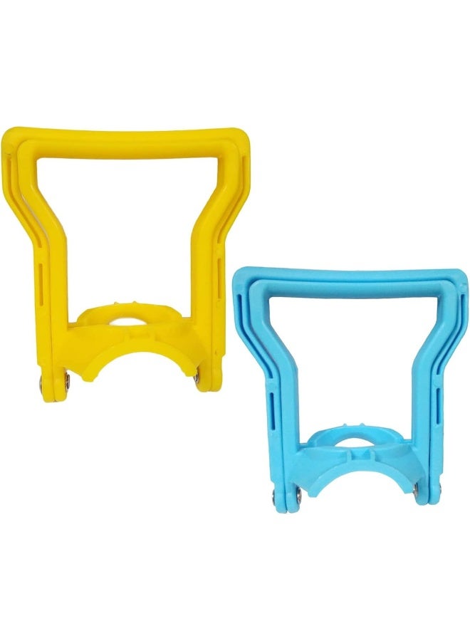 Generic Target Traders Drinking Water Bottle Handle (5 Gallon Blue + Yellow)  - Image 1