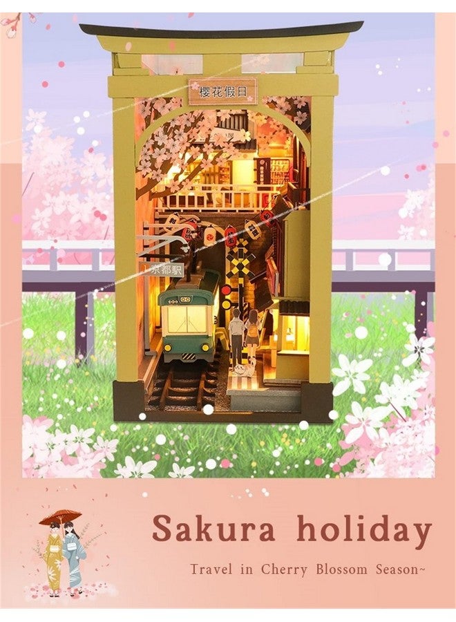 فليفر مجموعة مصغرة لرفوف الكتب من صنعك، مجموعة مصغرة لرفوف الكتب من صنعك، مجموعة مصغرة لرفوف الكتب من صنعك، مجموعة مصغرة لرفوف الكتب من صنعك ثلاثية الأبعاد (ساكورا هوليداي) - Image 2