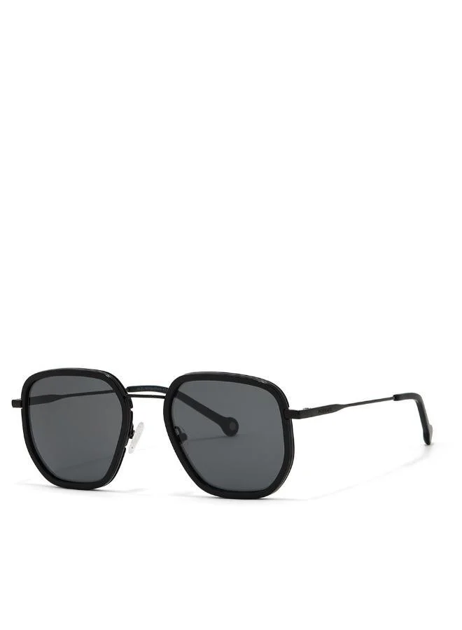 30Sundays 30Sundays ARCHAIC,Men Sunglasses, Geometric Sunglasses, UV Protection: UV400 (Black,Black)