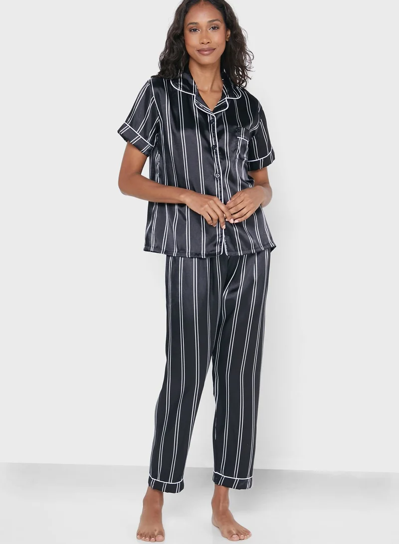 Ginger Printed Pyjama Set