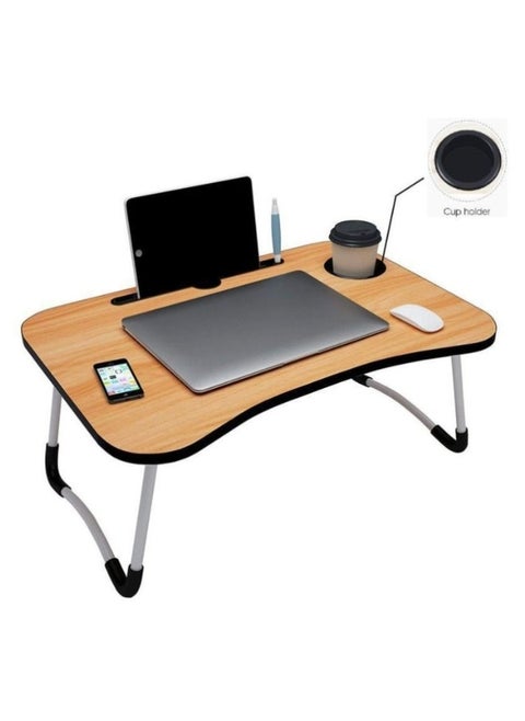 Folding Bed Laptop Table Multicolour