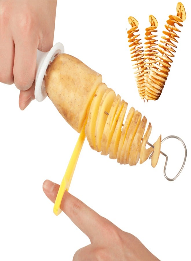Portable Potato BBQ Skewers For Camping, Chips Maker Potato Slicer, Potato Spiral Cutter Barbecue Tools, Kitchen Accessories  - Image 5