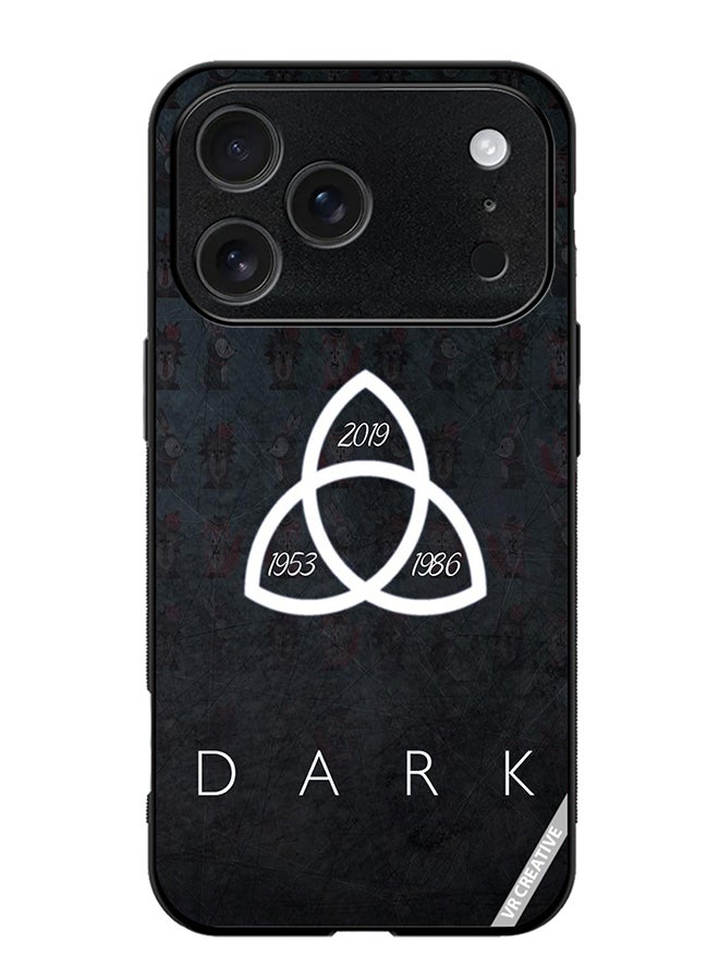 VR CREATIVE Protective Case Cover For Apple iPhone 17 Pro Max Dark Design Multicolour