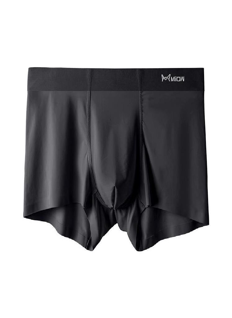 MIIOW - 1Pcs  Seamless Boxer Men Underwear Ice Silk Graphene Antibacterial Boxershorts Underpants Panties Underware Trunks - Image 1