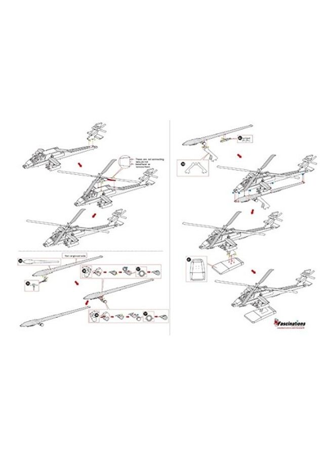 نيبمينينت AH-64 Apache 3D Laser Cut Model - Image 5