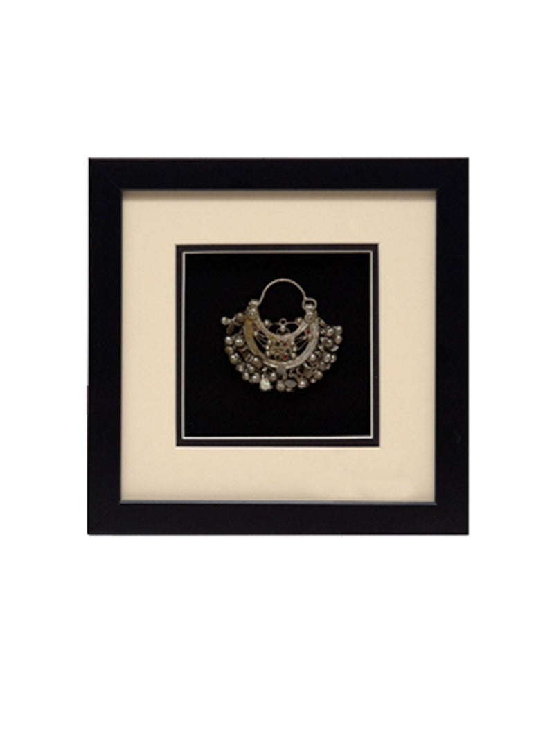 Antique Museum HANDMADE ARABIC TRADITIONAL EARRING WITH FRAME 21X21CM-FRM596 