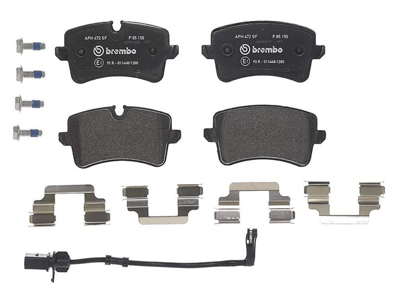 Brembo P85150 LowMet Rear Disc Brake Pad Set AUDIAUDI FAW OE 4GD698451A