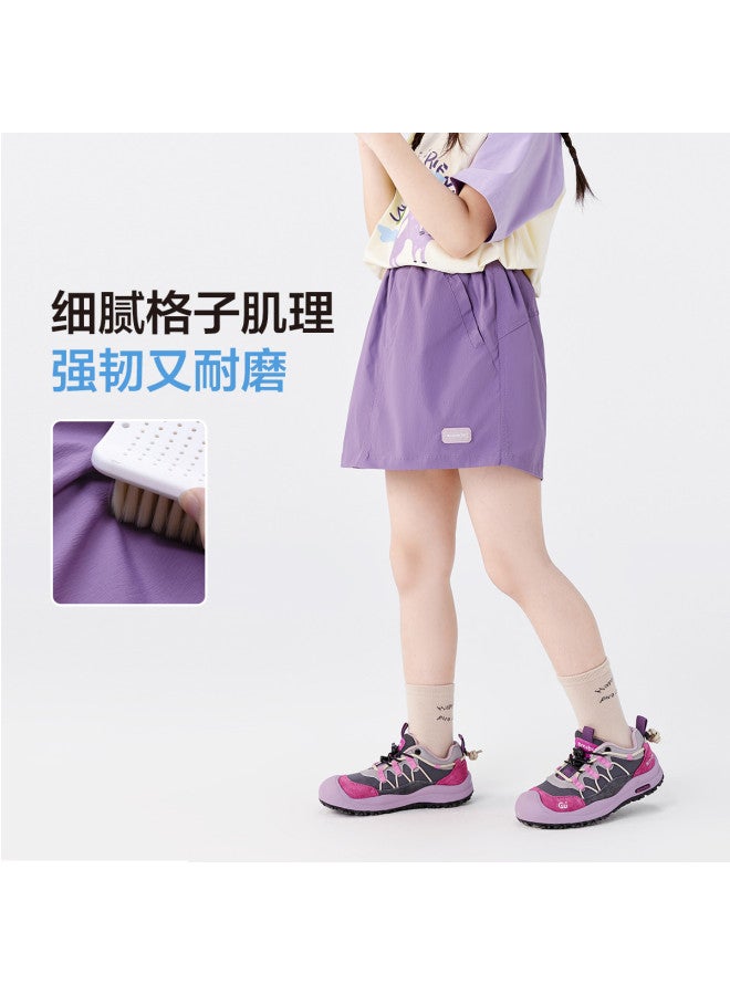 Zuoxi Girls' Skorts Summer Anti-peek Shorts Children's Skirts Workwear Hiking Sporty Fashionable Outfits For Big Girls - Image 3