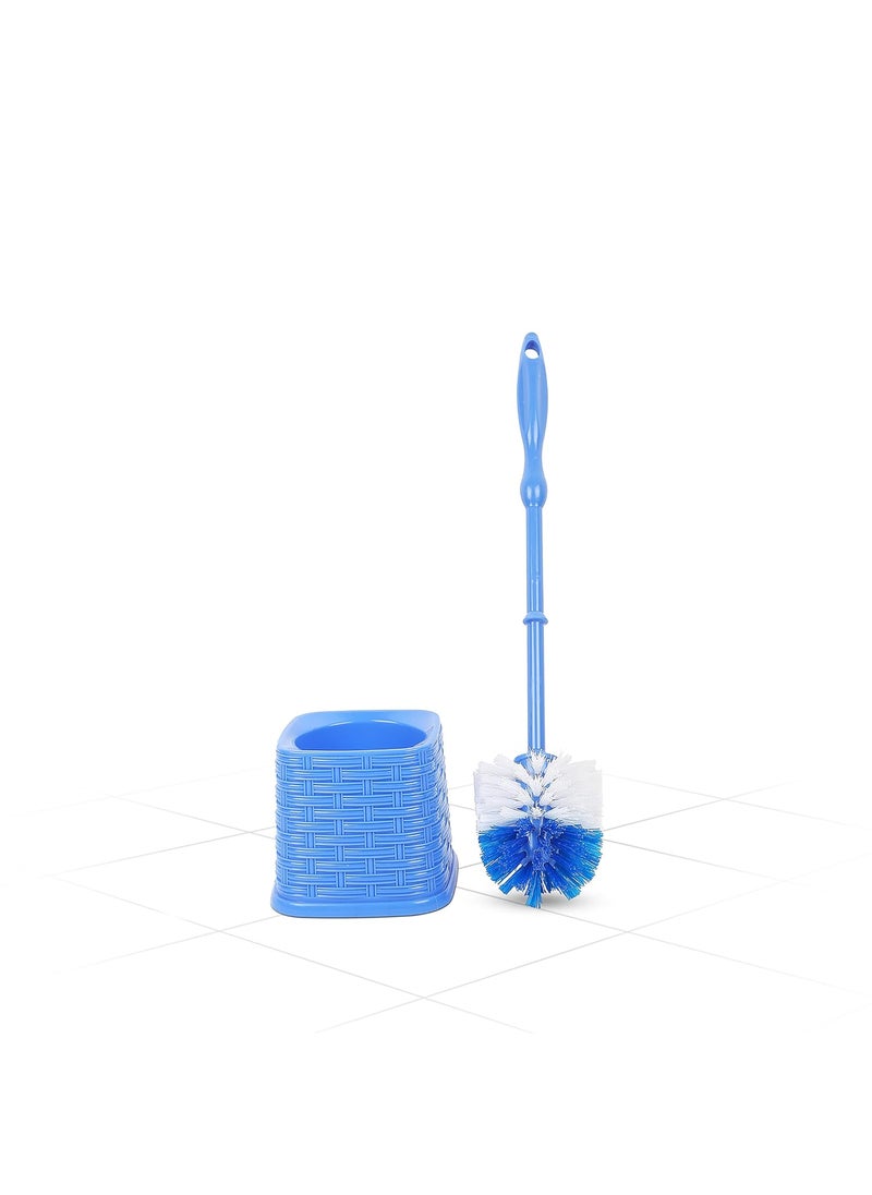 Gala Gala Toilex Toilet Brush With Square Container(Multicolor,Pack of 1)  - Image 1