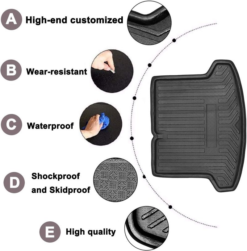 Vuzmode Rear Trunk Cargo Liner for Nissan Kicks - Image 4