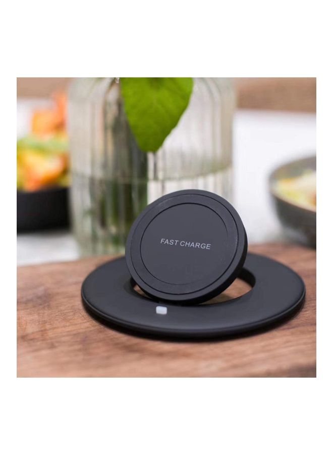 NIBEMINENT Wireless Charging Pad Black - Image 3