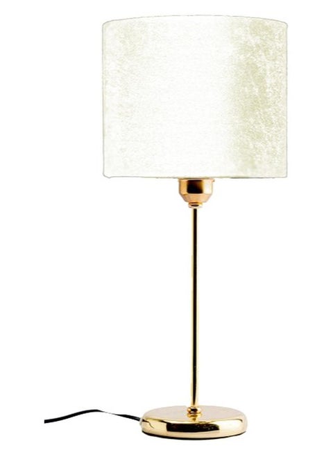 Tavolo Gold Table Lamp - Beige (Velvet)