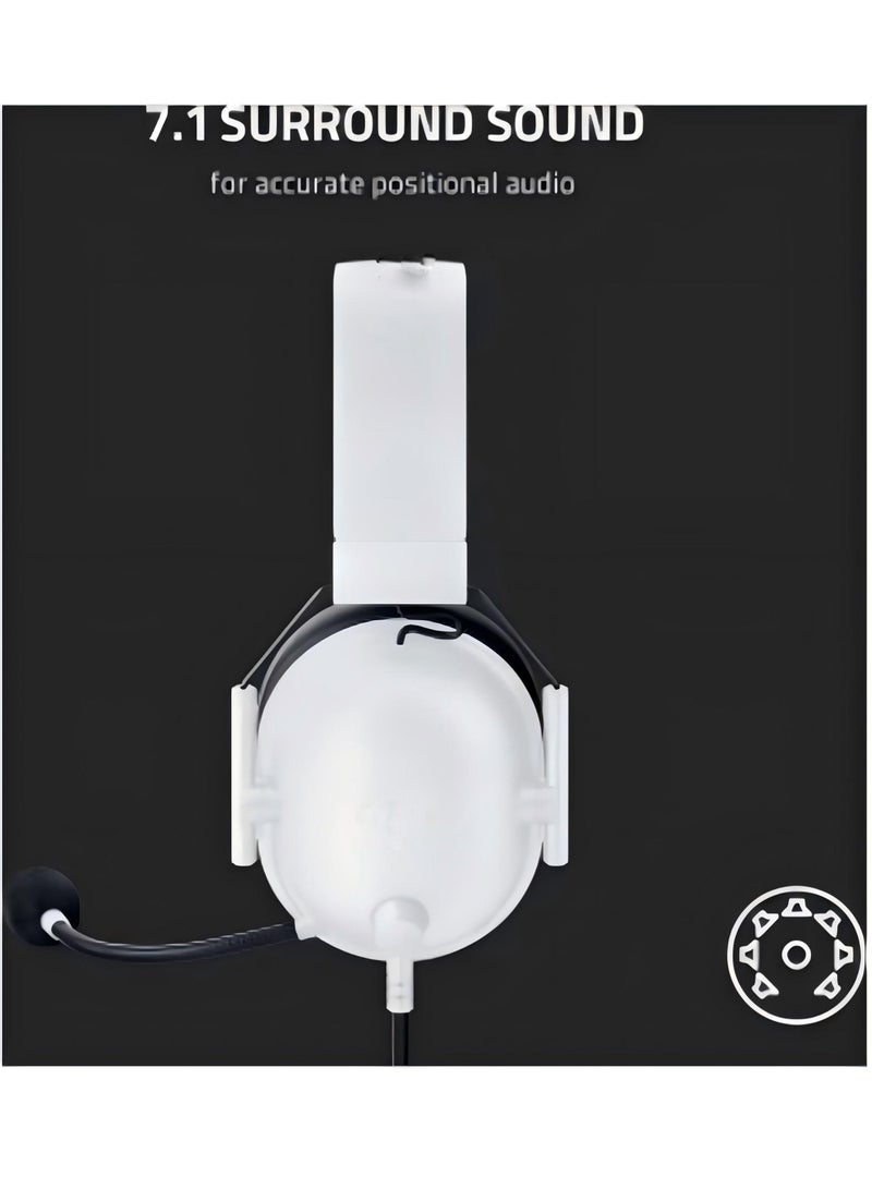 V2 X Gaming Headset: 7.1 Surround Sound - 50mm Drivers - Memory Foam Cushion - for PC, Mac, PS4, PS5, Switch, Xbox One, Xbox Series X|S, Mobile - 3.5mm Audio Jack - White - Image 4